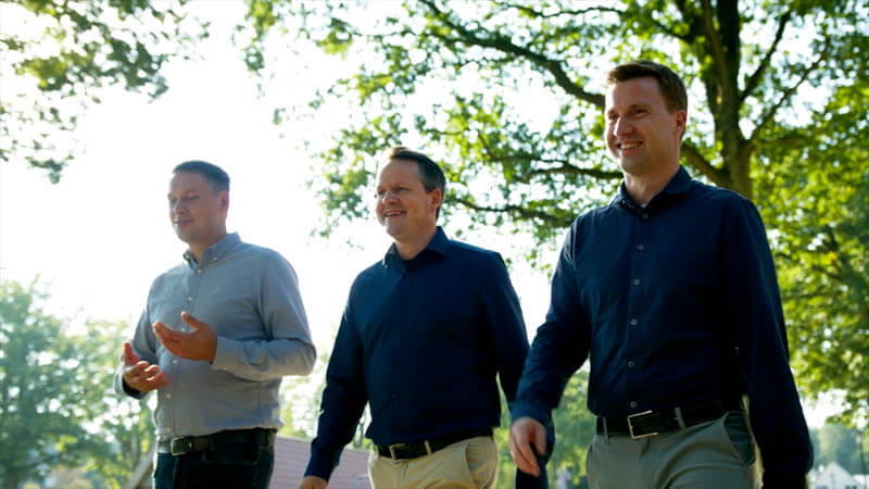 Henning, Mirco und Andreas