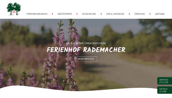 eMotivo GmbH - Referenz Ferienhof Rademacher