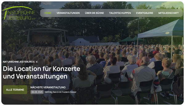 eMotivo GmbH - Referenz Naturbühne Jesteburg