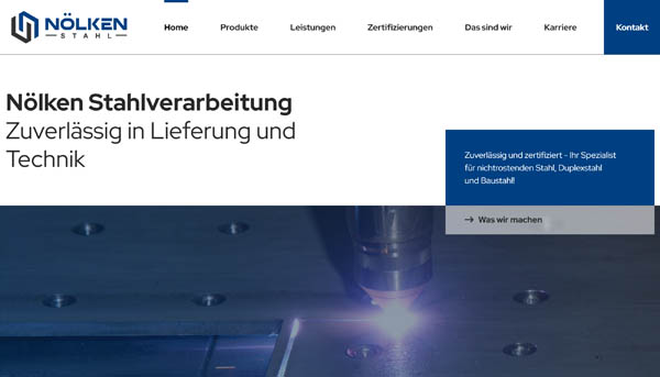 eMotivo GmbH - Referenz Nölken Stahl