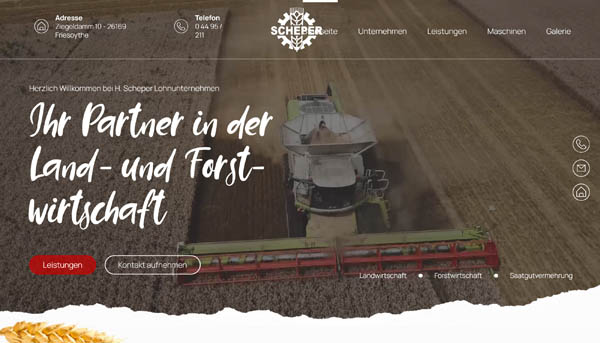 eMotivo GmbH - Referenz Scheper Lohnunternehmen