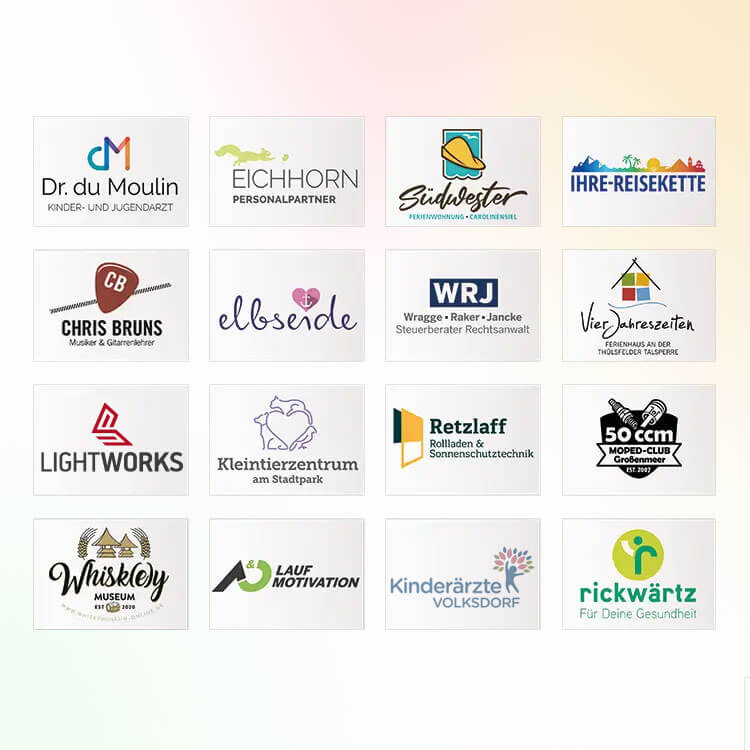 Übersicht Logos Referenzen